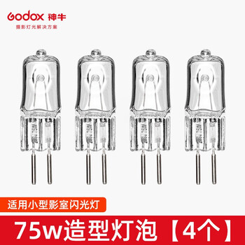 Godox styling bulb photography small studio flash small pioneer special bulb 75w styling bulb 4 pack