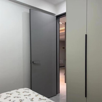 Vinoya factory direct sales indoor special aluminum wooden door internet celebrity new simple door super high can reach 3 meters to the top. choose the color and contact customer service 2.8 frame (with ordinary lock)