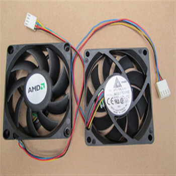 Original amd cpu fan 7cm amd original radiator fan 7cm desktop fan 4 wires 7cm large air volume 5000 rpm 4 wire speed regulation