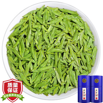Ming juhui 2025 authentic mingqian longjing new tea hangzhou green tea longjing bean fragrance fresh west lake district fresh bud tea 500g