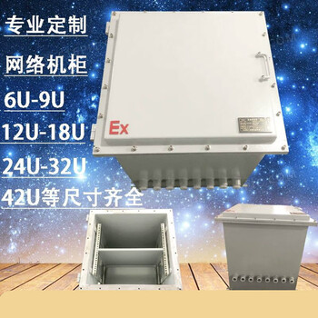 Huilide 6u-42u explosion-proof network cabinet positive pressure cabinet junction box control box distribution box boutique manufacturer wenzhou city customized