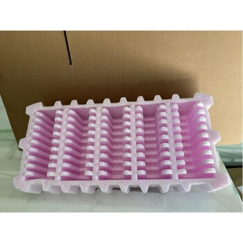 Desktop hard drive foam box with carton 3.5-inch express hard drive foam packaging box 20 holes 3.5-inch eps material