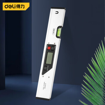 Digital display level ruler high precision slope strong magnetic balance meter aluminum alloy professional angle meter measurement digital display level ruler 400mm