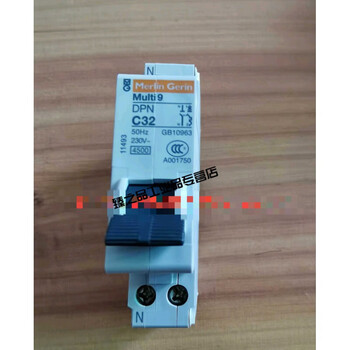 Merlin gerin circuit breaker multi 9 dpn c25 32a 1p+n 25a