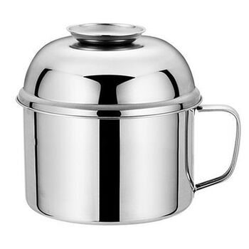 Sheng gongman fast food cup, office worker lunch box, stainless steel large capacity compartmented lid, student rice jar, large instant noodle bowl, upgraded large fast food cup