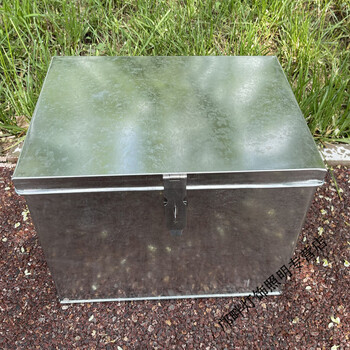 Ouoety custom-made large size tin box with lock hardware tool box money receipt file cabinet storage storage length 42cm width 28cm height 28cm 0.6mm thickness