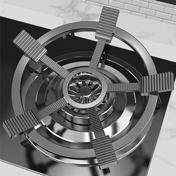 Anti-slip gas stove bracket gas stove bracket stove stand holder wok milk pot holder fire cover windproof accessories universal four/five claw universal two-in-one - single cast steel