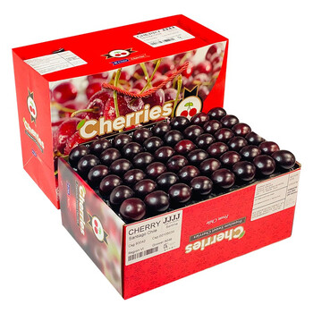 Cherries imported from chile, usa, big mac black pearl big cherry, fresh fruit gift box for pregnant women, 1000g, premium fruit 2jj grade gift box