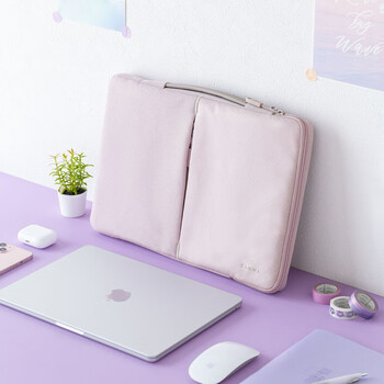 Shanye laptop sleeve bag lenovo apple pro storage bag protective cover taro purple 13.3 inches
