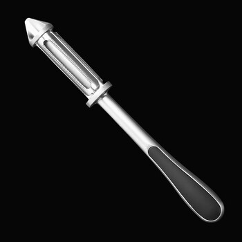 Full table stainless steel household peeling knife peeler potato peeler fruit peeling knife grater melon peeler black