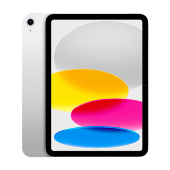 99% new apple/apple ipad (10th generation) 10.9-inch tablet 2023 (256gb esim version/learning, office and entertainment/muu53ch/a) silver cellular network