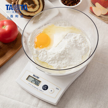 Bailida electronic kitchen scale household baking scale small cooking gram scale kd-160 high-precision food scale white 2000g1g