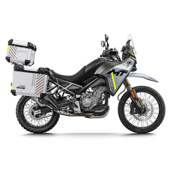 Cfmoto chunfeng 450mt motorcycle store pickup geometric gray three-box version