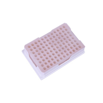 Saixin cold chain pcr reagent ice box biological experiment refrigeration insulation centrifuge rack blue ice low temperature test tube rack experimental ice crystal box 96 wells 4 degrees 6 hours