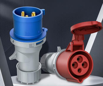 Weipu, three-core industrial plug, typ231 ip44 16a-6h/220v-250v 3-core