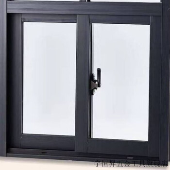 Vinoa double-layer soundproof glass window bathroom small window aluminum alloy window sliding window direct sales 1.0 thick aluminum 600*600