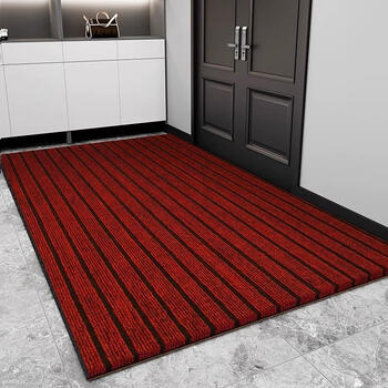 Qiqijia entrance door floor mat, door non-slip mat, pvc foot mat, stain-resistant carpet door mat, cuttable mat
