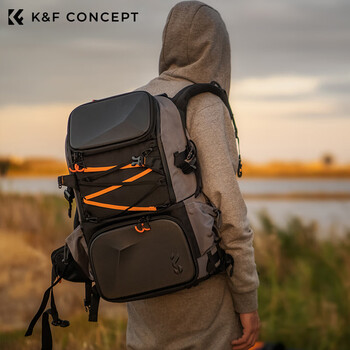 Zhuoer three machines and ten lenses丨32l capacity camera bag shoulder large capacity micro single backpack waterproof professional outdoor mountaineering multifunctional men's and women's slr photography bag child-mother bag child-mother 32l gift bag丨real materials almighty single soldier丨backpack upgrade