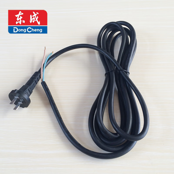 Dongcheng power tool power cord dongcheng electric hammer/angle grinder/hand electric drill/electric pick original power cord 1 square meter line 0.75 square meters (with sheath)
