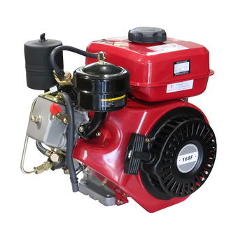 Wen yijia small diesel engine 168f single-cylinder air-cooled threshing machine micro-tiller pumping machine generator troweling machine threshing machine 168 diesel engine + pulley (excluding oil) 2