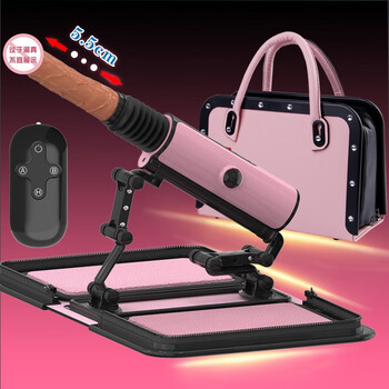 Intellectual gun machine simulation dildo female special masturbation device woman comfort female sex vaginal toy stick advanced plug-in powder adult sex toy bombardment fully automatic fort machine electric retractable into the body