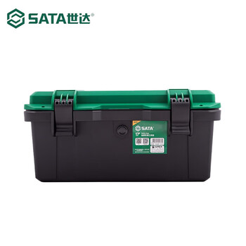 Sata hardware tool box tool storage box plastic metal portable tool box 95313 thickened moisture-proof tool box 19