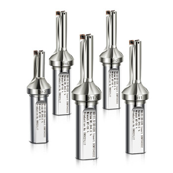 Small diameter u drill, rapid violent drilling, small water jet drill mt0402 machining center drill bit cart so-10 points 5-2d-c20