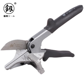 鰰japan fukuoka tools multi-functional angle scissors 45 degrees 90 degrees multi-purpose electrician trunking scissors 鰰 angle scissors fo-4004