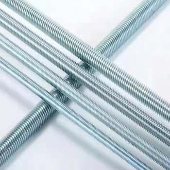 An junsheng 3 meters 1 meter hanging screw m8 screw national standard galvanized screw thread m10 screw rod threaded rod long rod ceiling 8*3 meters (old standard) 30 pieces