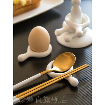 Jianbing chopstick holder creative household chopstick holder storage household ceramic chopstick pillow chopstick holder spoon pad spoon holder chopstick holder chopsticks set