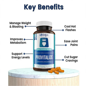 U.s. postal women's early menopause probiotics for depression, hot flashes, sweating and suspicion 60 tablets