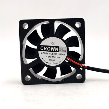 Ba gang's new crown 5015 24v 0.10a age05015b24h 5 cm inverter high air volume fan 2-wire a1 interface