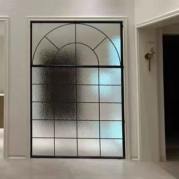 Vinoa customized wrought iron windows, retro anti-theft windows, partitions, creative glass windows, floor-to-ceiling windows, casement windows, new european-style windows, white 80*120 square fixed