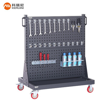 Corini cold-rolled steel heavy-duty tool rack workshop material rack hardware tool wall hanging panel display rack hole board black gray jzkam-2404-151 tool hanger can be customized