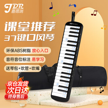 Jiade rui jdr mouth organ 37-key primary school students teaching children beginners adults special playing wind instrument black