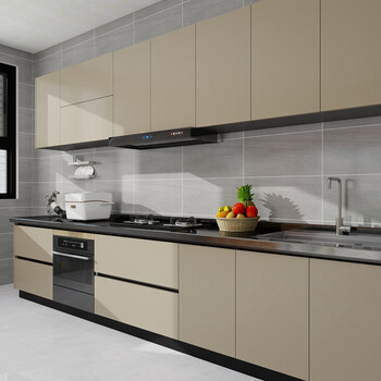 Kezitu customized high-end light luxury 304 stainless steel cabinets customized overall home stove kitchen cabinet integrated countertop customized overall stainless steel cabinets customized one meter