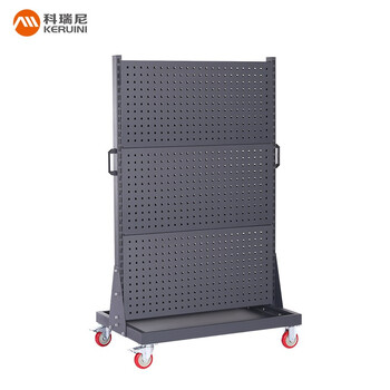 Corini cold-rolled steel heavy-duty tool rack workshop material rack hanging plate display rack hole board storage rack storage rack black gray jzkam-2606 tool hanger can be customized