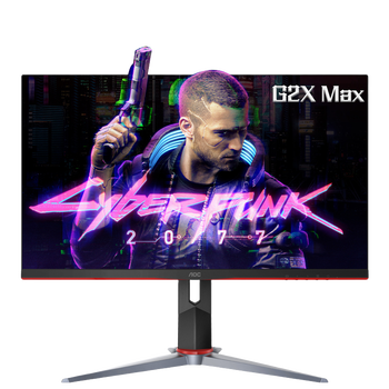 90% new aoc 28-inch 4k hd 144hz ips wide color gamut hdr400 fast lcd 1ms factory calibration hdmi2.1 narrow frame gaming e-sports monitor u28g2x/d