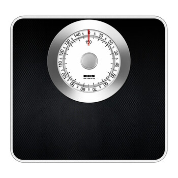 Eks classic mechanical scale body scale body scale health scale home adult hotel special electronic precision scale originating from europe-8632 black