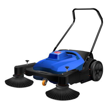 Hand push sweeper factory workshop industrial farm unpowered sweeper road dust sweeper 1160 engineering model