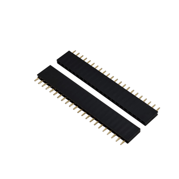 Throwing stones, female row, single row female, double female row, 2.54mm pitch, busbar seat, ten pcb circuit board connectors per piece