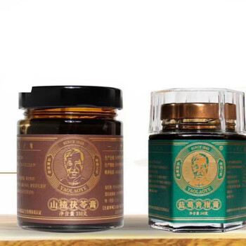 Yao laoye small hawthorn and poria cream tonglu small hawthorn and poria cream 330g/can various combinations large hawthorn + blueberry combination