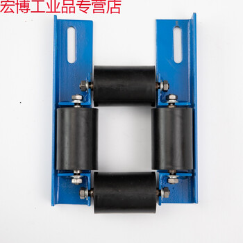 Suitable for elevator compensation chain guide device rubber 65*95 anti-sway guide wheel guide device length 300