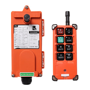 Telecrane remote control u segment industrial wireless f21-e1b high channel 102-180 steel plant anti-interference sink 12v