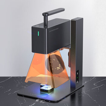 Laserpecker woodpecker laser engraving machine small handheld marking and coding engraving machine stall fully automatic 2nd generation basic model