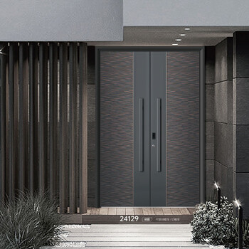 Kamandun kmd-24129 house door villa door finely carved cast aluminum door/square