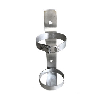 Fire extinguisher bracket, vehicle fixed rack, car rack, 4kg 304 stainless steel bracket hook, 2kg stainless steel rack