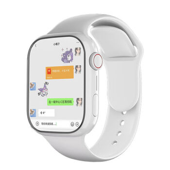 Hkmw machine huawel is suitable for 2025 new smart watch fashion 5g plug-in cartoon adult student phone watch heart rate detection card plug-in triple netcom silver belt 4+64g