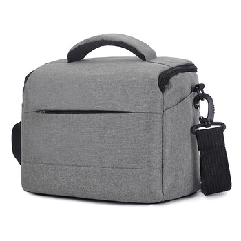 Zhenfenghe professional slr camera bag shoulder bag suitable for canon, nikon and sony mirrorless camera bag storage bag fuji backpack gray small size