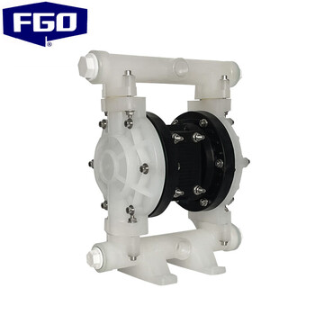 Fgo pneumatic diaphragm pump high performance engineering plastic pp + teflon diaphragm egqby-20sf dn20 flow rate 2m3/h
